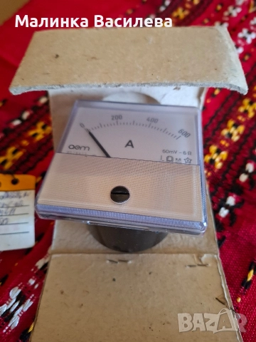 Амперметър, снимка 3 - Други машини и части - 52957396
