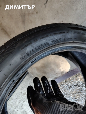 4бр.летни гуми TRISTAR 245 45 19 DOT22 цена за брой, снимка 6 - Гуми и джанти - 52424078