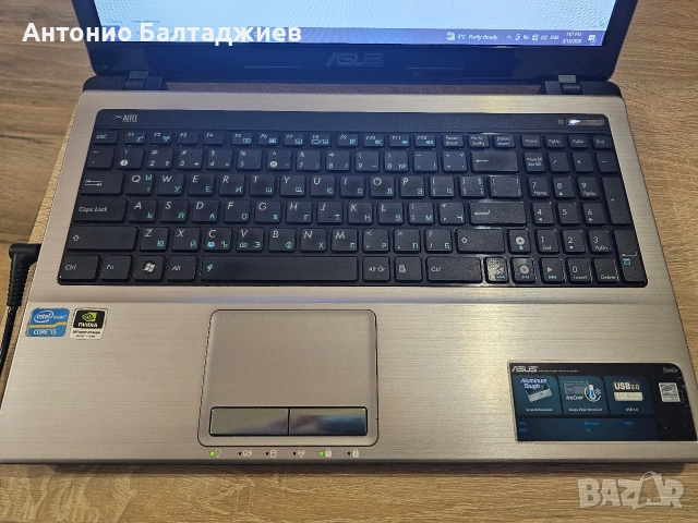 Лаптоп Asus K53S, снимка 3 - Лаптопи за дома - 54090549