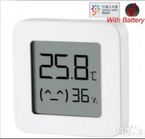 Нов оригинален термометър и хигрометър XIAOMI Mijia Bluetooth 16 лв., снимка 4 - Други стоки за дома - 51779142