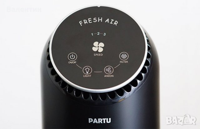 Въздухопречиствател Partu BS-08, снимка 2 - Овлажнители и пречистватели за въздух - 39224633