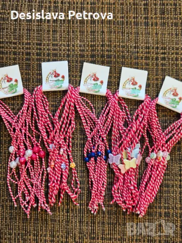 Мартеници на снопчета от по 10бр, снимка 2 - Други - 48857810