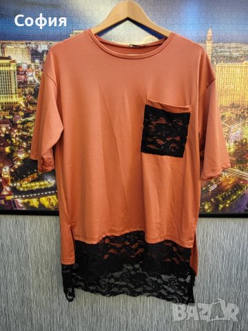 Атрактивна блуза , снимка 1 - Блузи с дълъг ръкав и пуловери - 38696955