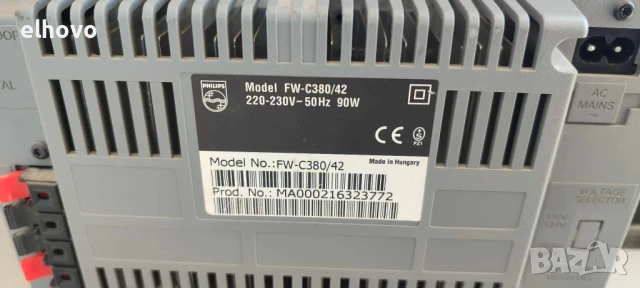 Аудио система Philips FW-C380/42, снимка 10 - Аудиосистеми - 50808045