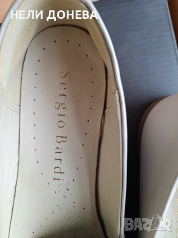 Обувки Естествена Кожа на SERGIO BARDI ! НОВИ с Етикет! 36, снимка 4 - Дамски ежедневни обувки - 54239938