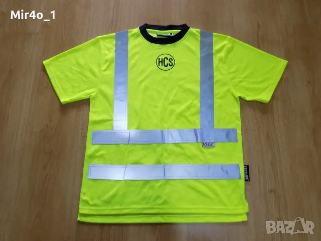 нова работна тениска veltuff work wear риза блуза горнище худи светлоотразителна мъжка оригинал L