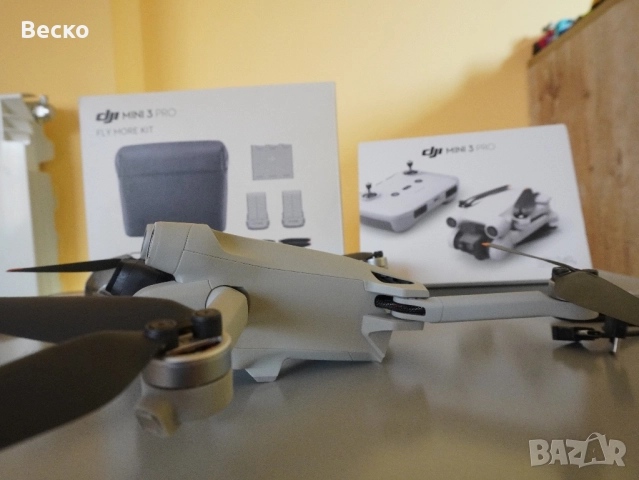 DJI Mini 3 Pro Combo – Отлично състояние + аксесоари, снимка 10 - Дронове и аксесоари - 52623807