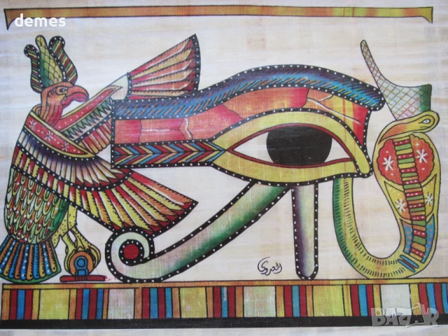 Египетски папирус, серия-4, снимка 2 - Картини - 51184181