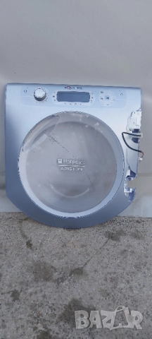 Продавам вратичка (люк) с платката и управлението за пералня+сушилня Hotpoint Aqualtis