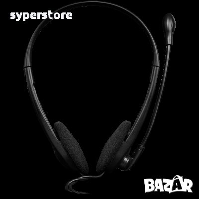 Слушалки с микрофон CANYON CNS-CHS01BO Слушалки за телефон, лаптоп, компютър, таблет и др., снимка 2 - Слушалки за компютър - 30420517