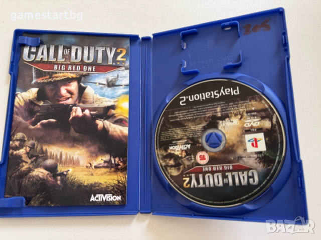 Call of Duty 2: Big Red One за PS2, снимка 3 - Игри за PlayStation - 51754159