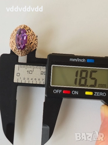 СССР златен пръстен 14 карата , снимка 8 - Пръстени - 52120344