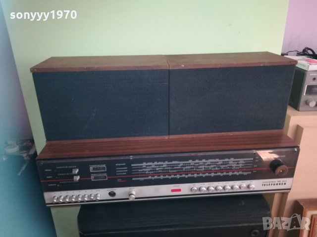 telefunken receiver+telefunken speakers-sweden 2110201714, снимка 2 - Ресийвъри, усилватели, смесителни пултове - 30505172