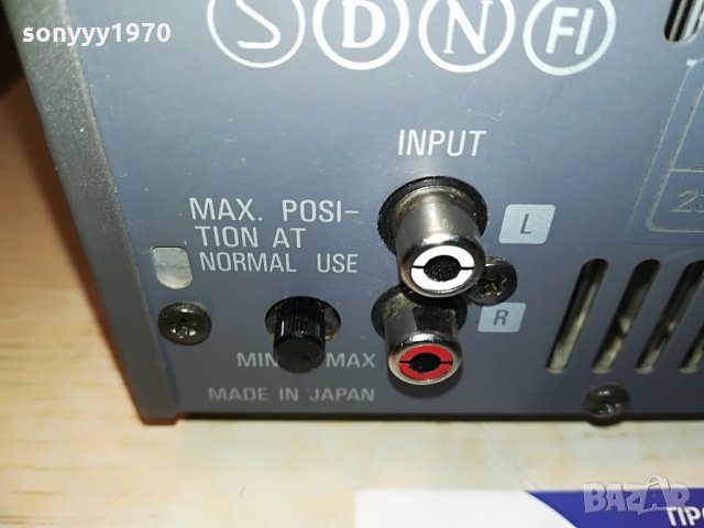 denon power ampli-made in japan-внос germany, снимка 12 - Ресийвъри, усилватели, смесителни пултове - 29146629