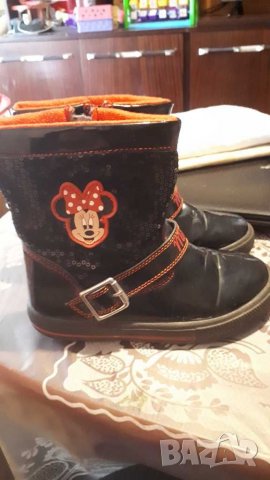 Лачени ботуши за момиче с мини 