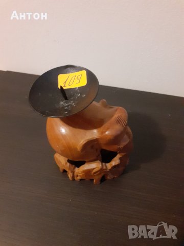 Африкански слон Свещник., снимка 6 - Антикварни и старинни предмети - 34882268