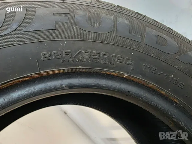 2бр летни гуми за бус  235/65/16C FULDA L06557 , снимка 4 - Гуми и джанти - 56112430