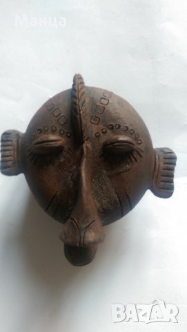 Африкански керамични маски, снимка 2 - Антикварни и старинни предмети - 30277991