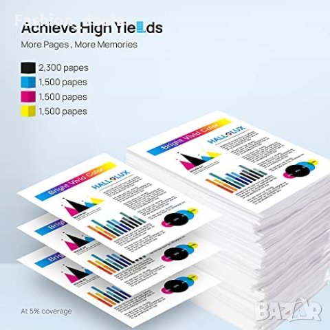 Нов Комплект 4 броя тонер касети мастило офис принтер HP 950XL 951XL Officejet Pro, снимка 4 - Други - 40268834