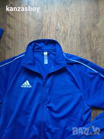  ADIDAS Core 18 PES - страхотно мъжко горнище КАТО НОВО С, снимка 3 - Спортни дрехи, екипи - 44392375