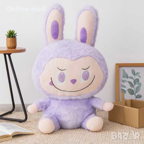 Голямо Лабубу 80-100см Labubu Голяма плюшена играчка Лабубу, снимка 3 - Плюшени играчки - 51348253