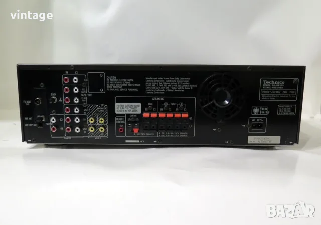 Technics SA-GX350 AV Control Stereo Receiver, снимка 6 - Ресийвъри, усилватели, смесителни пултове - 56414092