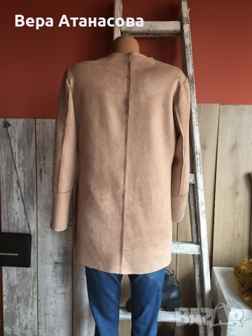 👢👜🤎 Еластичен велурен блейзър⚡️ м/л🥾, снимка 3 - Сака - 44178077