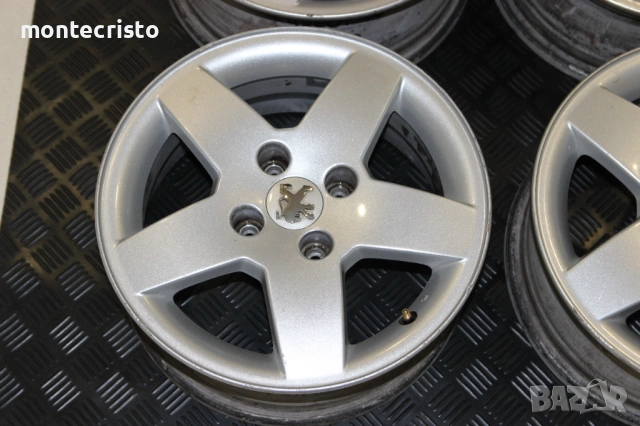 Алуминиеви джанти Peugeot 207 (2006-2014г.) 15 цола / 4x108 / 65.1 Пежо 207, снимка 8 - Гуми и джанти - 53932695
