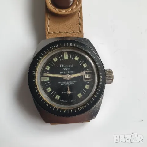 Дамски механичен часовник PHIGIED MEC 17 rubini, снимка 2 - Антикварни и старинни предмети - 48963207