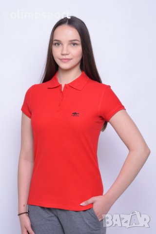 Дамска тениска с яка F297 , снимка 4 - Тениски - 36736904