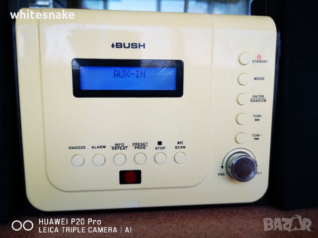  Bush CMC22 DAB+, Micro system, CD, AM/FM, DAB+, Tuner, AUX, Аlarm, clock ... , снимка 3 - Аудиосистеми - 32061179