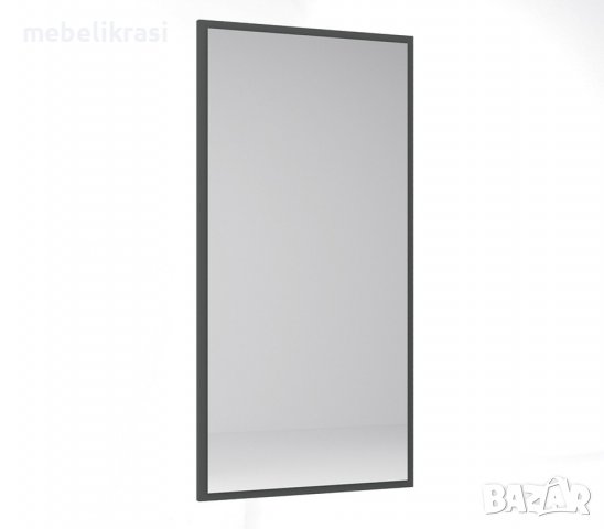 Модулно портманто Денвър Конфигурация 3 - гардероб, огледало, шкафчета, Дъб вотан / Антрацит, снимка 2 - Портманта - 39789484