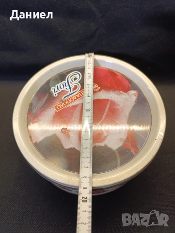 Стара голяма метална кутия , снимка 6 - Антикварни и старинни предмети - 51669080