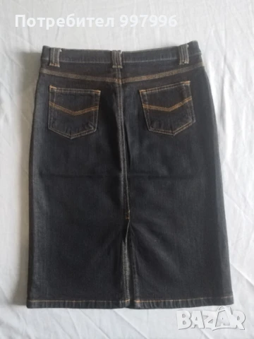 дънкова пола, снимка 3 - Поли - 50990255