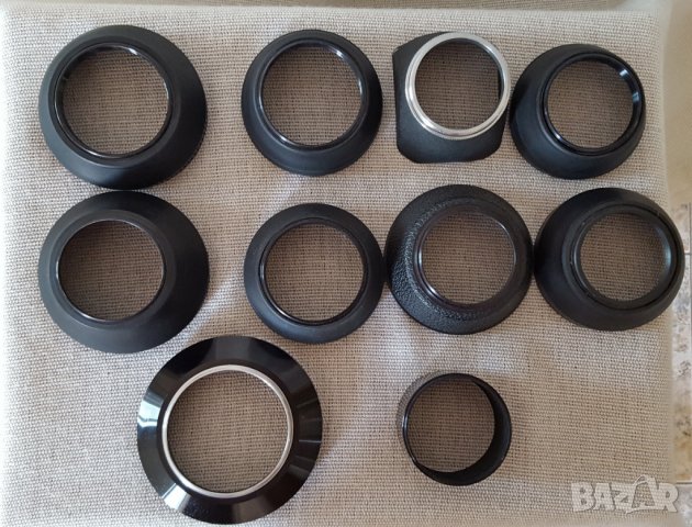 Продавам твърди и гумени сенници - М49,М67 и други, снимка 2 - Обективи и филтри - 29360174