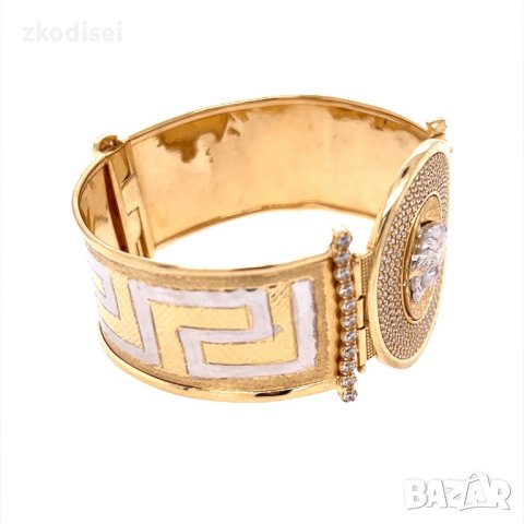 Златна дамска гривна 27,72гр. 14кр. проба:585 модел:20162-3, снимка 3 - Гривни - 42757378