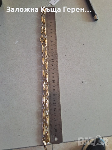 Златен синджир 18,46гр.14к, снимка 3 - Колиета, медальони, синджири - 53943590