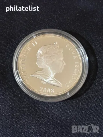 Острови Кук 2008 - 10 долара - Олимпийски игри Ванкувър 2008 година 1 OZ, снимка 4 - Нумизматика и бонистика - 55942332