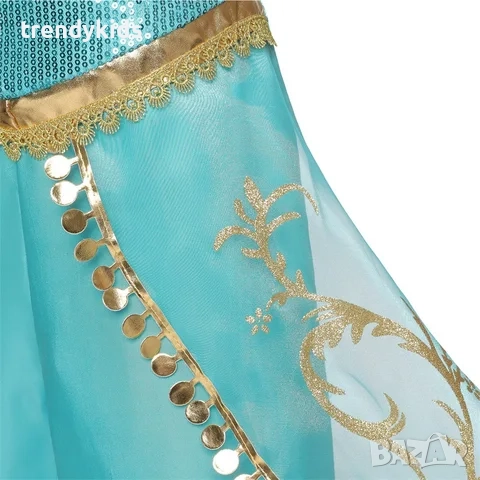 Костюми на Принцеса Яасмин от Аладин с подарък лента за коса , снимка 14 - Други - 44117939