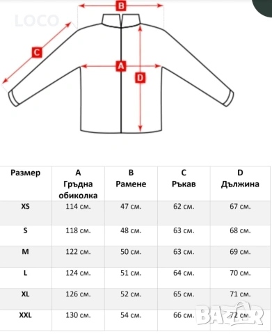 камуфлажно яке MULTICAM, снимка 5 - Якета - 53275994