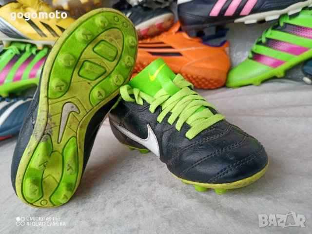 унисекс бутонки, калеври, футболни обувки NIKE® TEMPO  27 - 28 original, маратонки, спортни обувки, снимка 15 - Детски маратонки - 39720726