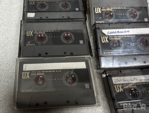 Аудио Касети Sony UX 90 Type II (CrO2) Position High Bass Extra Uniaxial, снимка 2 - Аудио касети - 52623292