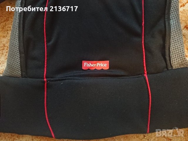 Нова ергономична раница новородено Hauck Fisher Price Easy Traveller, снимка 3 - Кенгура и ранички - 42629814
