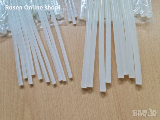 Силиконови пръчки за пистолет 7 мм. и 11 мм., снимка 2 - Лепила и силикон - 30775272