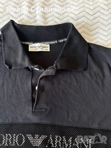 Мъжка тениска Emporio Armani, снимка 2 - Тениски - 55802180