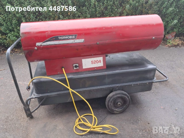 Индустриален дизелов калорифер THERMOBILE T80, снимка 3 - Индустриална техника - 53204513