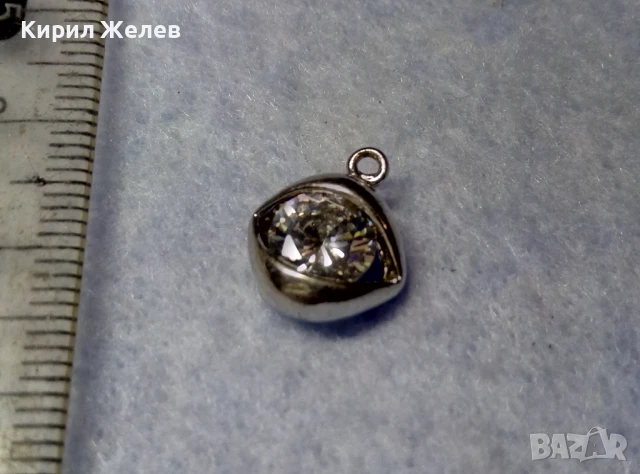 СКЪПОЦЕНЕН РОДИРАН МЕДЕН МЕНДАНТ - ОКО с ЮВЕЛИРНО ФАСЕТИРАН БЛЕСТЯЩ ФИАНИТ 27422, снимка 6 - Колиета, медальони, синджири - 50510696