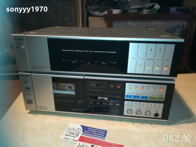 aurex/toshiba preampli deck-japan 0412201946, снимка 6 - Ресийвъри, усилватели, смесителни пултове - 31017480