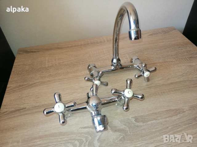 Продавам рециклирани душ-батерия и смесител за баня Видима Идеал