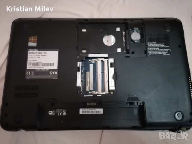 Toshiba Satellite c855-255 На части